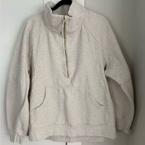 Lululemon Scuba Oversized Funnel Neck Half Zip - L/XL